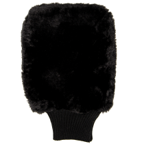 Варежка из искусственного меха LERATON BLACK WOOL MITT MW6