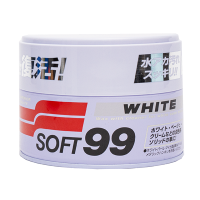 Soft99 Полироль для кузова защитный (для светлых) Soft Wax 350г 00020