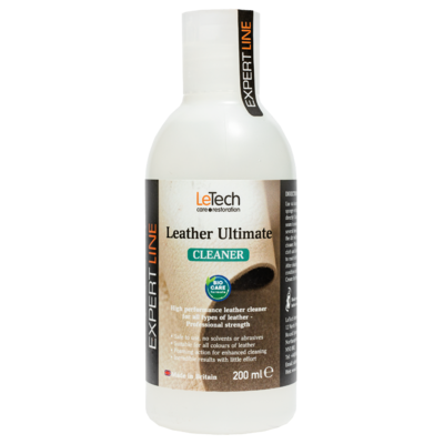 LeTech средство для чистки кожи (Leather Ultimate Cleaner Biocare Formula) Expert Line 200мл