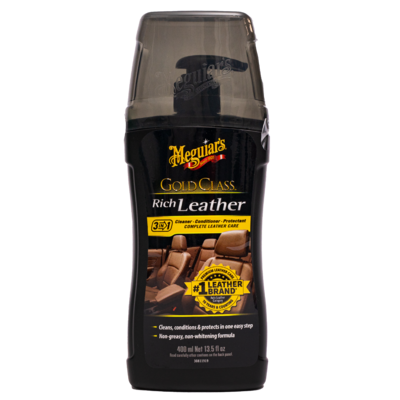 Meguiar's Очиститель и кондиционер для кожи Gold Class Rich Leather Cleaner and Conditioner 400мл G17914