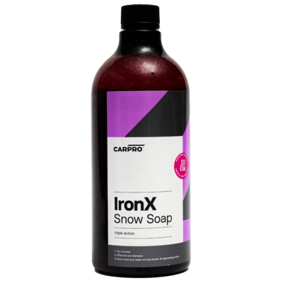 CarPro Шампунь-очиститель металлических вкраплений IronX Snow Soap 1л CP-173