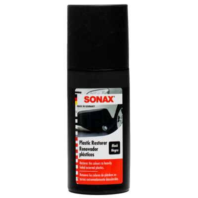 Sonax Восстановитель черного пластика Plastic Restorer Black 100мл 409100