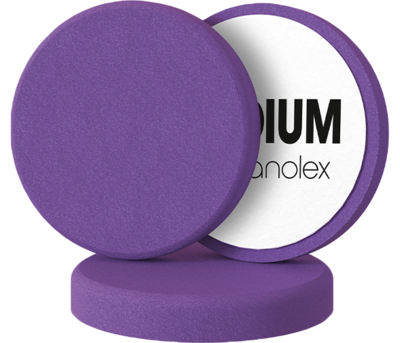 NANOLEX Средней жесткости полировальный круг POLISHING PAD MEDIUM PURPLE 145х25x125 мм NXPPAD47