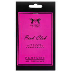 Air Spice Ароматизатор подвесной Luxury Club Pink (по мотивам Paco Rabanne Olympea) BF07