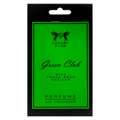 Air Spice Ароматизатор подвесной Luxury Club Green (по мотивам Creed Aventus) BF06