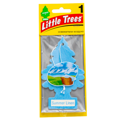 Little Trees Ароматизатор Ёлочка  Летняя свежесть (Summer Linen)