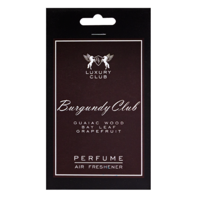 Air Spice Ароматизатор подвесной Luxury Club Burgundy (по мотивам Paco Rabanne Lady Million) BF12