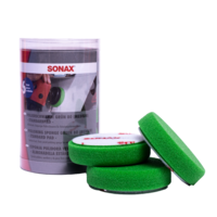 Sonax Средний полировочный круг (зелёный) (6 шт) Polishing Sponge Green 80мм 493541