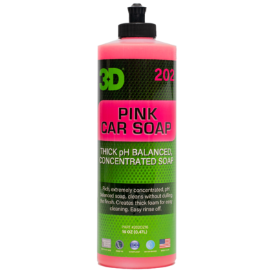 3D Концентрированный шампунь Pink Car Soap 0,48л 202OZ16