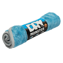 Dry Monster Синяя микрофибра для сушки с оверлоком 560gsm 50x60см TDT5060BL