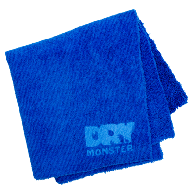 Dry Monster Синяя супер мягкая микрофибра ультразвук. обрезка 40х40см 420гр/м DM4040B