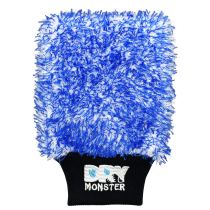 Dry Monster Синяя микрофибровая варежка для мойки Mitt DMM-B