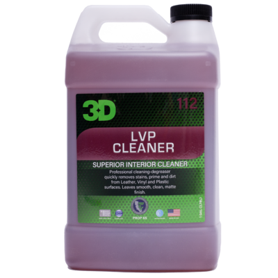 3D Органический очиститель для салона с обезжиривающим эффектом LVP Cleaner 3,785л 112G01