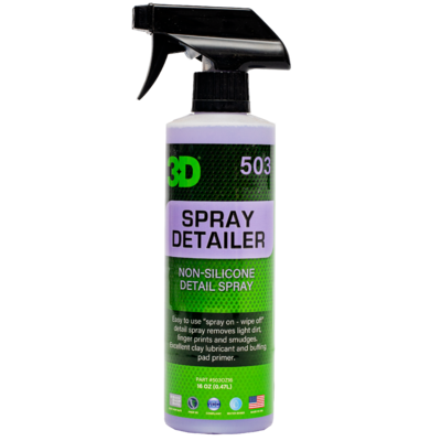 3D Спрей для детейлинга без силикона для ЛКП Spray Detailer 0,48л 503OZ16