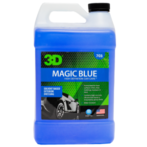 3D Чернение для резины на основе растворителя Magic Blue 3,785л 703G01