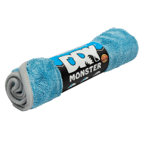 Dry Monster Синяя микрофибра для сушки с оверлоком 560gsm 55x75см TDT5575BL