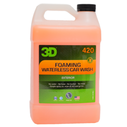 3D Безводное чистящее средство для автомобилей Foaming Waterless Car Wash 3,785л 420G01