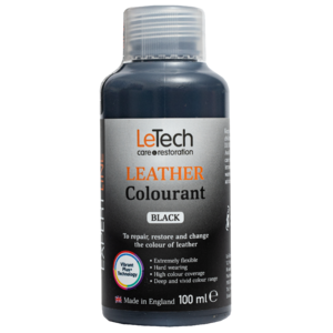 LeTech Краска для кожи (Leather Colourant) Black Expert Line 100мл