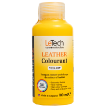 LeTech Краска для кожи (Leather Colourant) Yellow Expert Line 100мл