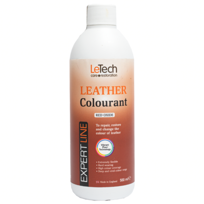 LeTech Краска для кожи (Leather Colourant) Red Oxide Expert Line 500мл