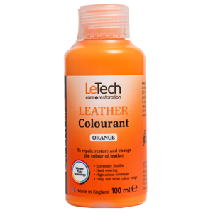 LeTech Краска для кожи (Leather Colourant) Orange Expert Line 100мл