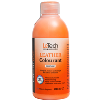 LeTech Краска для кожи (Leather Colourant) Orange Expert Line 200мл