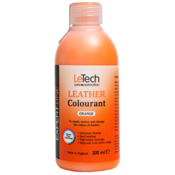 LeTech Краска для кожи (Leather Colourant) Orange Expert Line 200мл