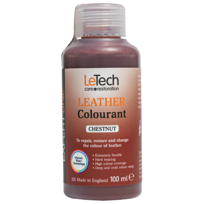 LeTech Краска для кожи (Leather Colourant) Chestnut Expert Line 100мл