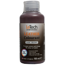 LeTech Краска для кожи (Leather Colourant) Dark Brown Expert Line 100мл