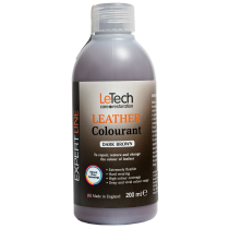 LeTech Краска для кожи (Leather Colourant) Dark Brown Expert Line 200мл