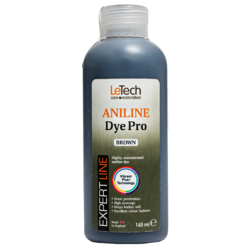 LeTech Анилиновый краситель для кожи (Aniline Dye Pro) Brown Expert Line 145мл