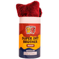 Микрофибра для сушки BUFF BROTHERS SUPER DRY BROTHER MAROON 90x60