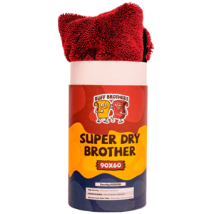 Микрофибра для сушки BUFF BROTHERS SUPER DRY BROTHER MAROON 90x60