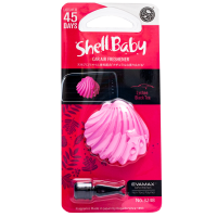 Kogado Ароматизатор полимерный Shell Baby на кондиционер Lychee Blacktea 3248