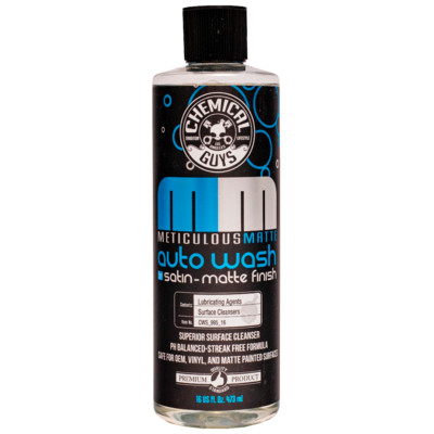 Chemical Guys Ручной шампунь для винила и матовых пленок Meticulois Matte Auto Wash 473мл CWS_995_16