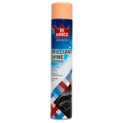 REMARCO Полироль для пластика, Бриллиантовый блеск 750мл. Brilliant Shine ГРЕЙПФРУТ