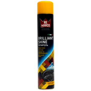 REMARCO Полироль для пластика, Бриллиантовый блеск 750мл. Brilliant Shine TUTTI FRUTTI