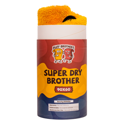 Микрофибра для сушки BUFF BROTHERS SUPER DRY BROTHER GOLD 90x60