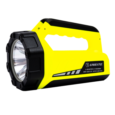 UNILITE L-1000 - Мощный фонарь с двумя источниками света 1000 Lm, 6500K, 8000 mAh, IPX6