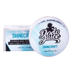 Dodo Juice Высокоэффективный гибридный воск для светлых цветов ЛКП Shinecraft 30мл