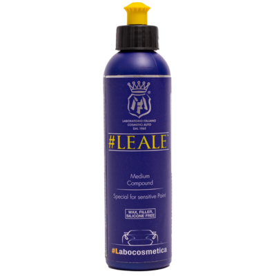 LABOCOSMETICA Среднеабразивный компаунд полироль для чувствительных лаков #LEALE 250гр LAB66