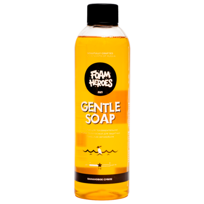 Foam Heroes Деликатный состав для предварительной мойки Gentle Soap Banana FHB002 500мл