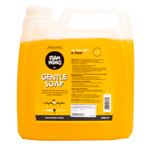 Foam Heroes Деликатный состав для предварительной мойки Gentle Soap Banana FHB025 3л