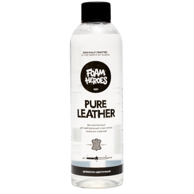 Foam Heroes Деликатный очиститель кожи Pure Leather FHB009 500мл