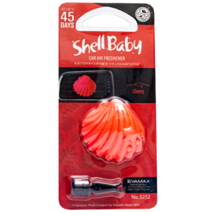 Kogado Ароматизатор полимерный Shell Baby на кондиционер Cherry 3252