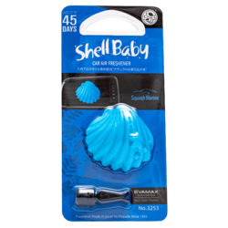 Kogado Ароматизатор полимерный Shell Baby на кондиционер Squash Marine 3253
