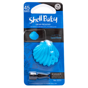 Kogado Ароматизатор полимерный Shell Baby на кондиционер Squash Marine 3253