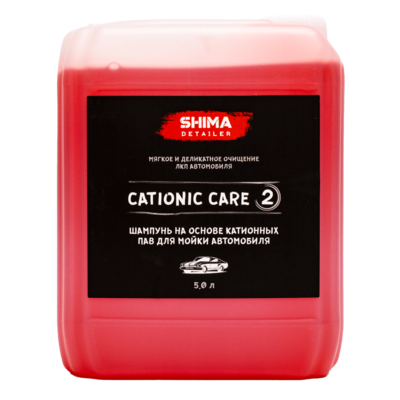 Shima Detailer Шампунь на основе катионных ПАВ Cationic care 5л