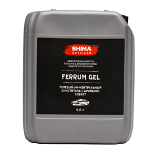 Shima Detailer Гелевый ph-нейтральный очиститель Ferrum gel Cherry 5л