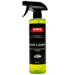 Shima Detailer Очиститель битумных пятен и смолы Green cleaner 500мл